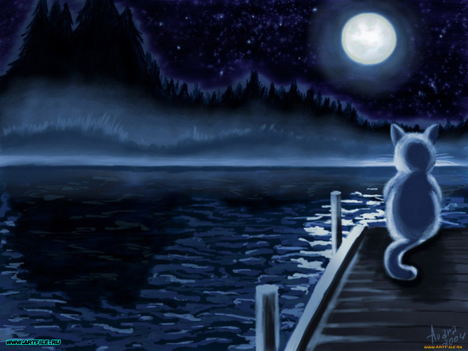 Поменялись на ночь. Сказочная ночь. Спокойной ночи. Доброй ночи картинки. Кот на Луне.